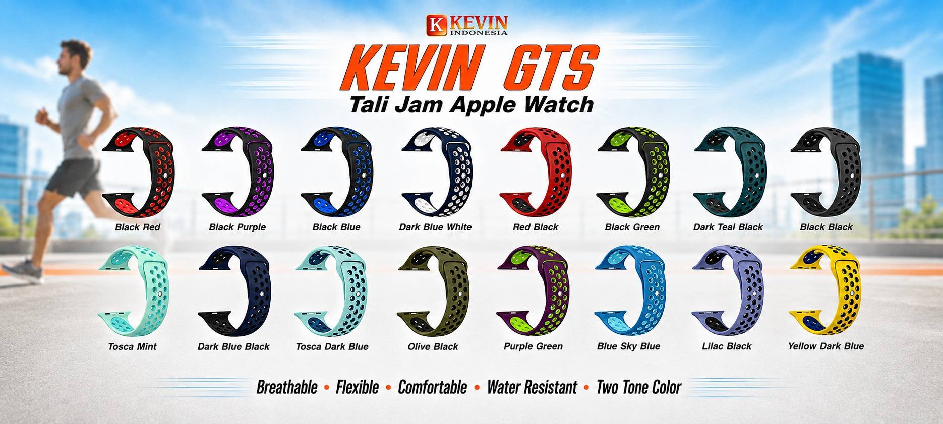 banner kevin gts apple watch tali jam tangan