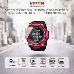 Anti Gores Tempered Glass Casio G-Shock GBD-100 - Kevin Indonesia