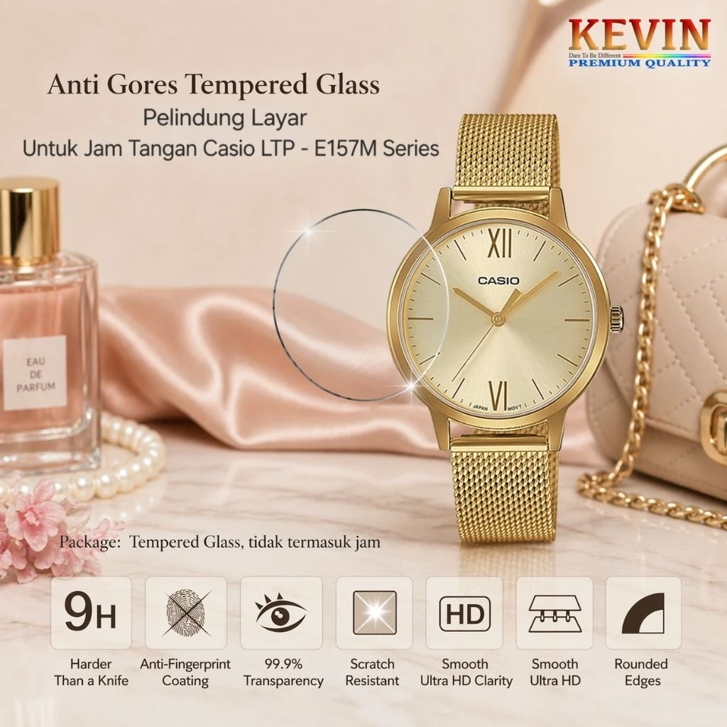 Anti Gores Pelindung Layar Casio LTP-E157M - Kevin Indonesia