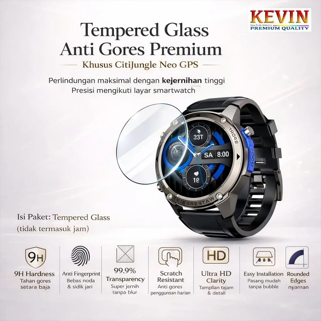 Anti Gores Tempered Glass Citijungle Neo GPS - Kevin Indonesia