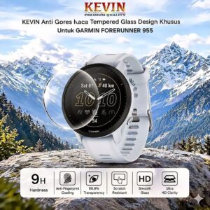 Anti Gores Tempered Glass Garmin Forerunner 955 - Kevin Indonesia