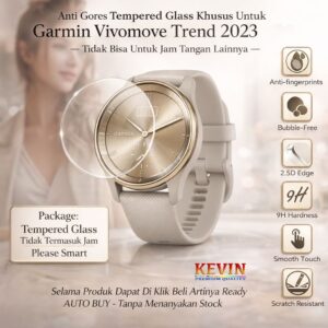 Anti Gores Jam Tangan Garmin Vivomove Trend - Kevin Indonesia