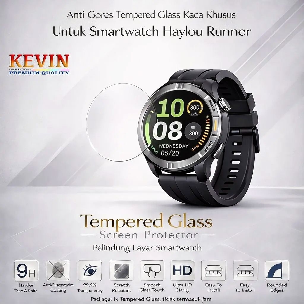 Anti Gores Smartwatch Haylou Runner - Kevin Indonesia