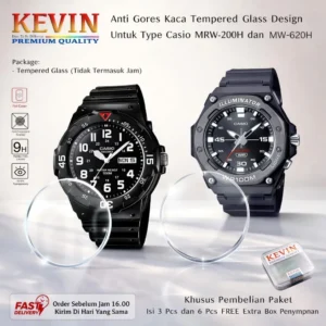 Anti Gores Pelindung Layar Casio MRW-200H MW-620H - Kevin Indonesia