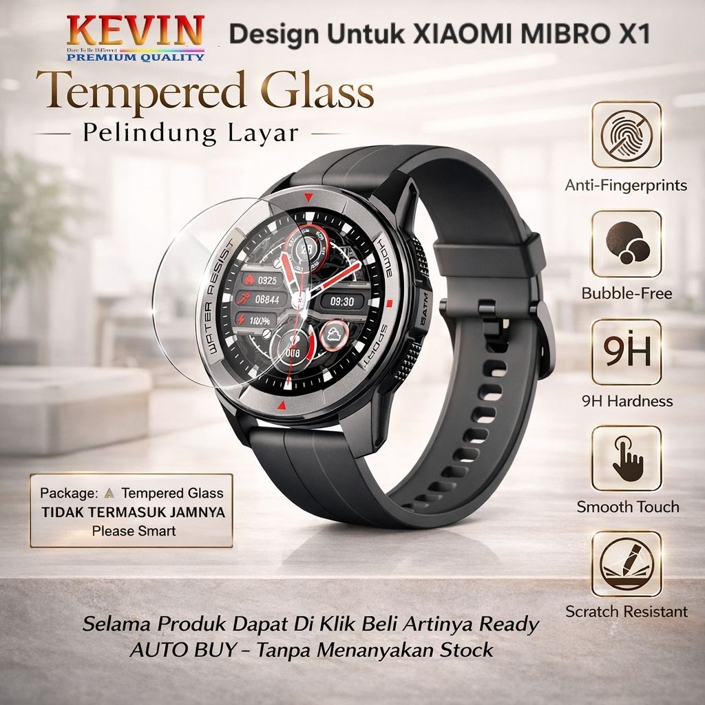 Anti Gores Smartwatch Mibro X1 - Kevin Indonesia