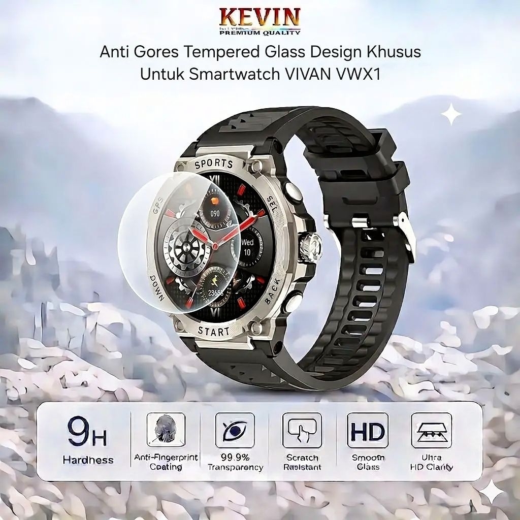 Anti Gores Smartwatch Vivan VWX1 - Kevin Indonesia