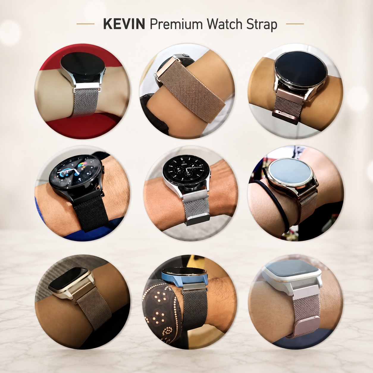 tali jam smartwatch milanese loop premium review