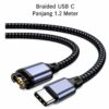 Braided USB C
