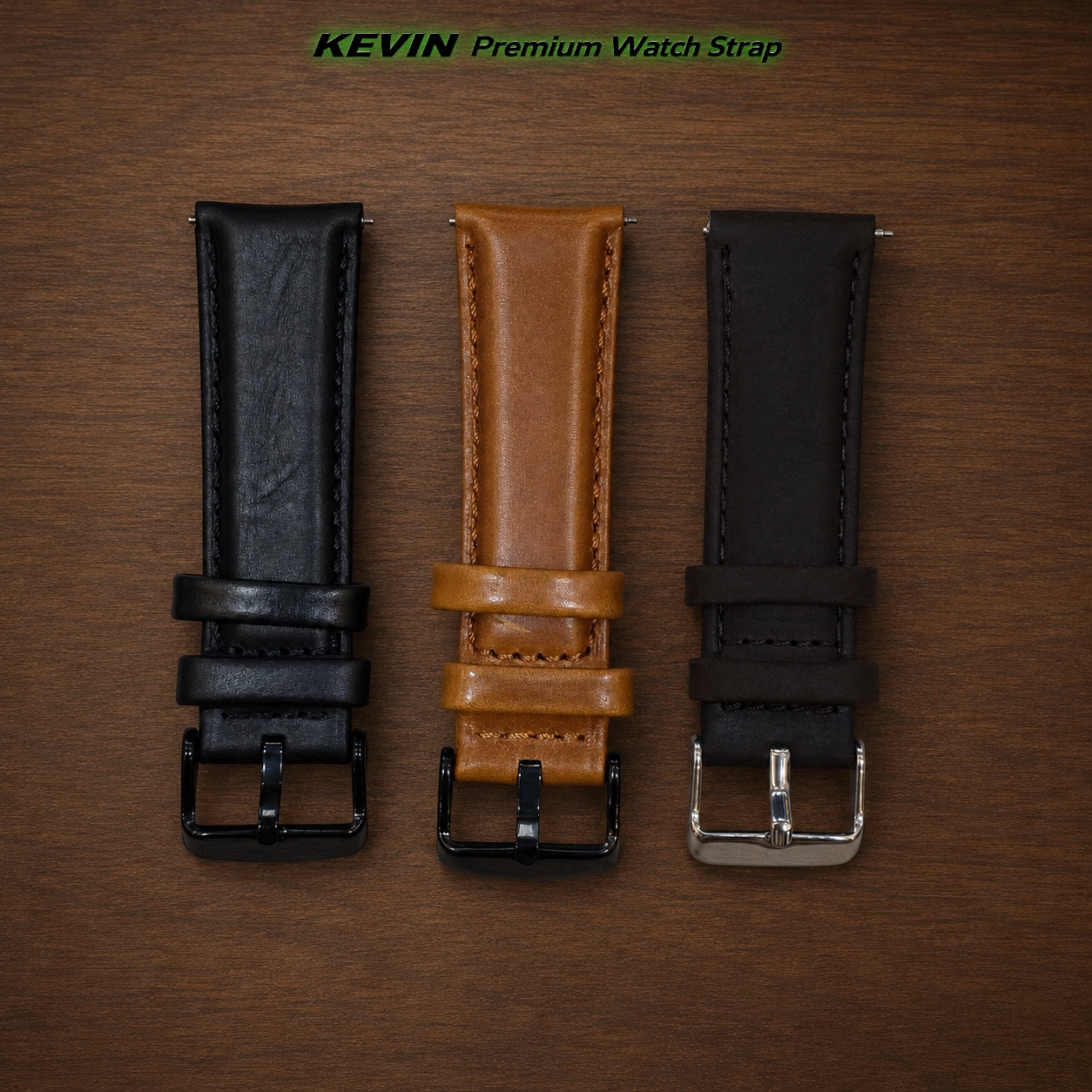 Hand Made Genuine Leather Strap QRG Kevin Indonesia