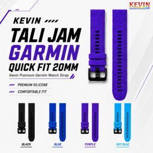 Strap Garmin Quick Fit 20mm Gambar Utama N33 Kevin Indonesia