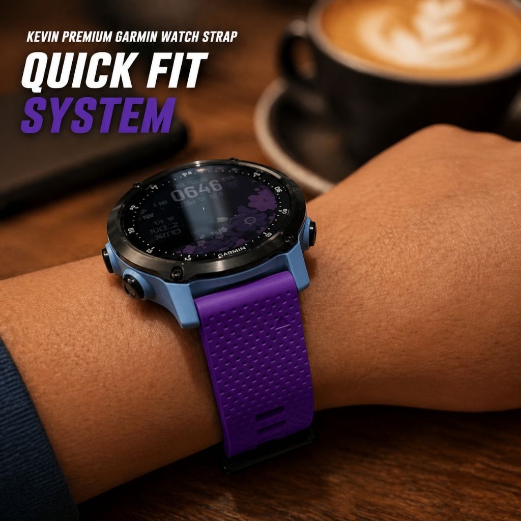 Strap Garmin Quick Fit 20mm On Hand 2 N33 Kevin Indonesia