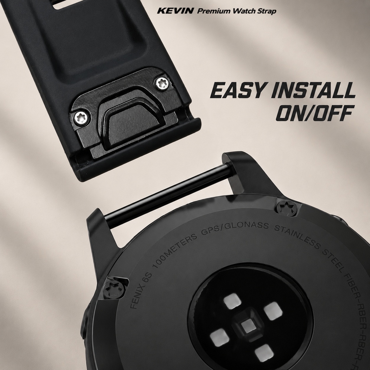 Tali Strap Jam Quick Fit MF7 Easy - Kevin Indonesia