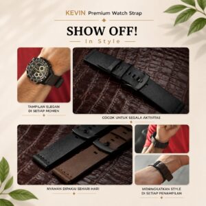 Tali Jam Kulit Modern In Style - Kevin Indonesia