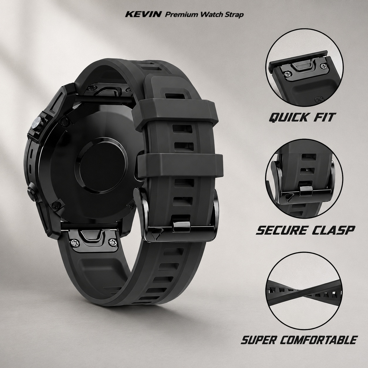 Tali Strap Jam Quick Fit MF7 Secure - Kevin Indonesia