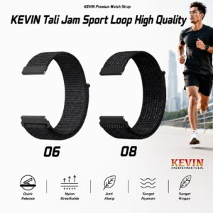Tali Jam Tangan 20mm 22mm Sport Loop - KEVIN Indonesia