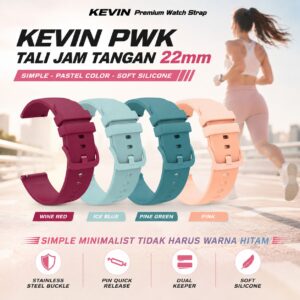 Tali Strap Jam Tangan 22mm PWK - Kevin Indonesia 1