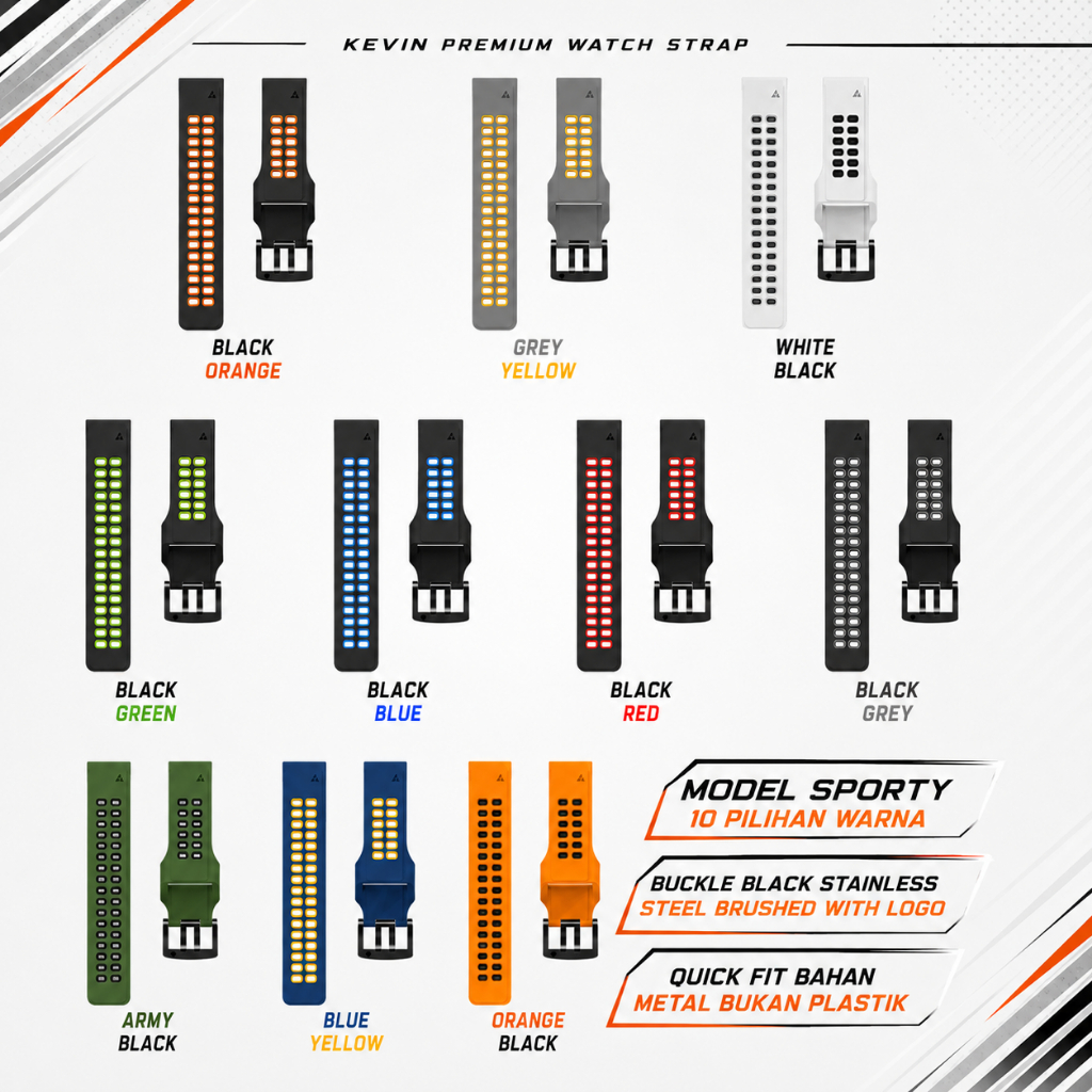 TRD Tali Jam Tangan Garmin - Kevin Original