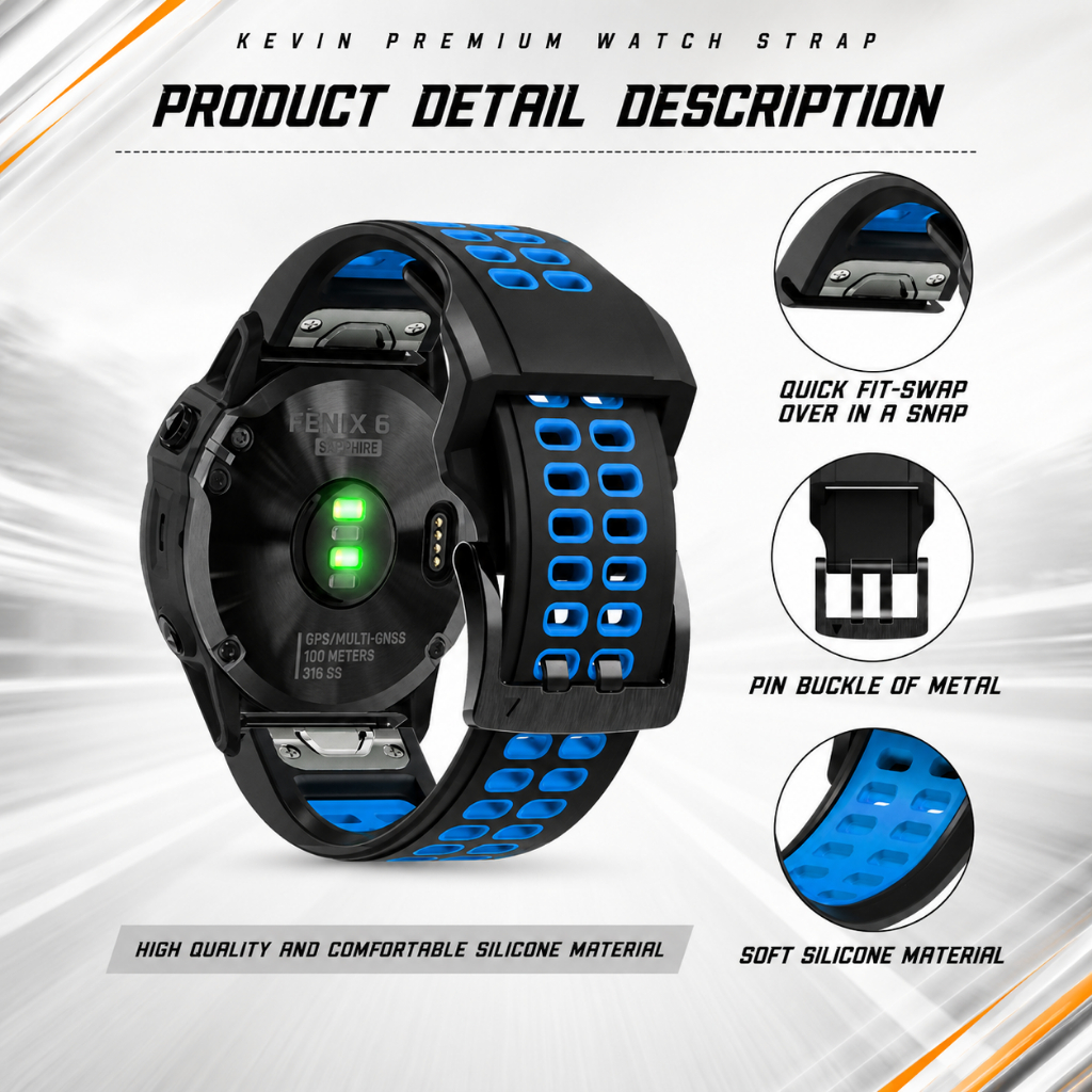 TRD Tali Jam Tangan Garmin High Quality - Kevin Indonesia 6