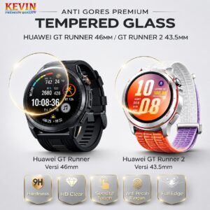 Tempered Glass Smartwatch Huawei Watch GT Runner 2 - Anti Gores Premium