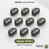 10 Pcs Black Trans