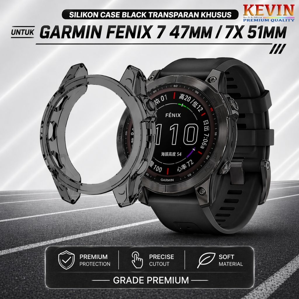 Premium Silikon Case Garmin Fenix 7 Series - Kevin Indonesia