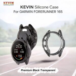 Lindungi smartwatch kesayangan Anda dengan KEVIN Soft Silicone Case Garmin Forerunner 165