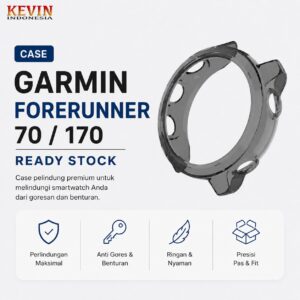case garmin forerunner 170 70 black transparan 6