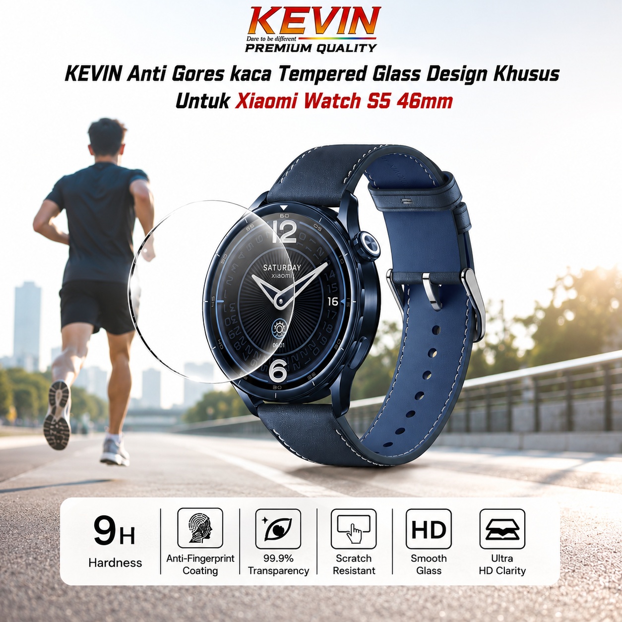 anti gores xiaomi watch s5 KEVIN Indonesia
