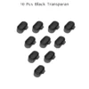 10 Pcs Black Trans