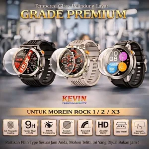 Anti Gores Tempered Glass Morein Rock x3 Smartwatch
