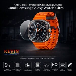Tempered Glass Samsung Galaxy Watch Ultra Smartwatch Murah Berkuaitas