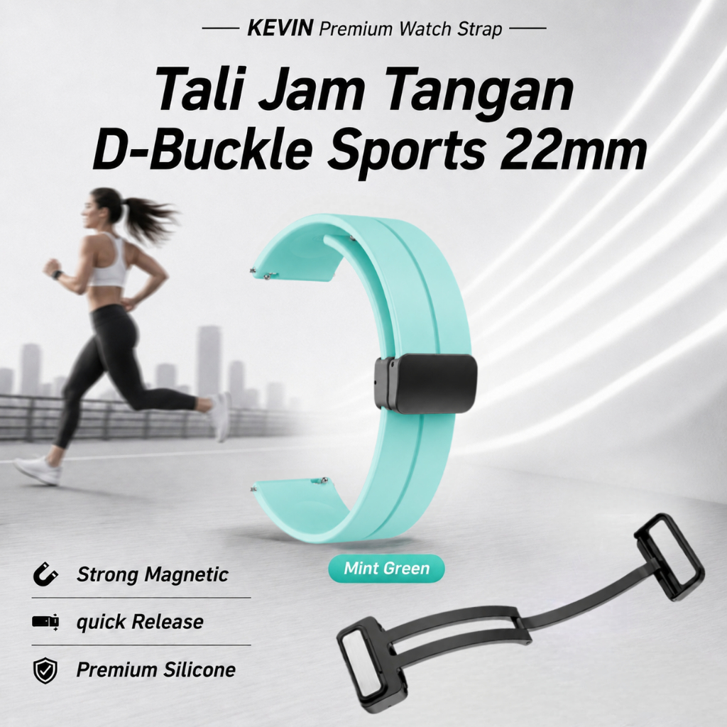 Strap Jam Smartwatch 22mm Buckle Magnetic - Qr5b