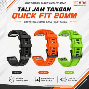 Tali Jam Smartwatch Quick Fit 20mm Khusus Smartwatch Garmin - N37