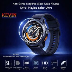 Anti Gores Tempered Glass Haylou Solar Ultra Smartwatch