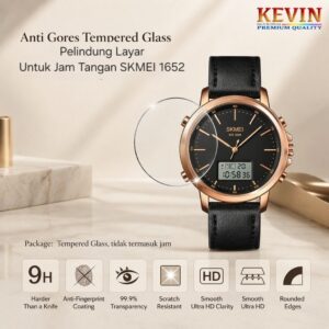 Tempered Glass SKMEI 1652 Pelindung Layar Jam Tangan