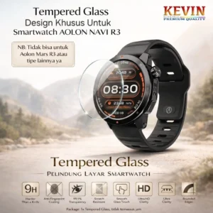 Anti Gores Tempered Glass Aolon Navi R3 Pelindung Layar