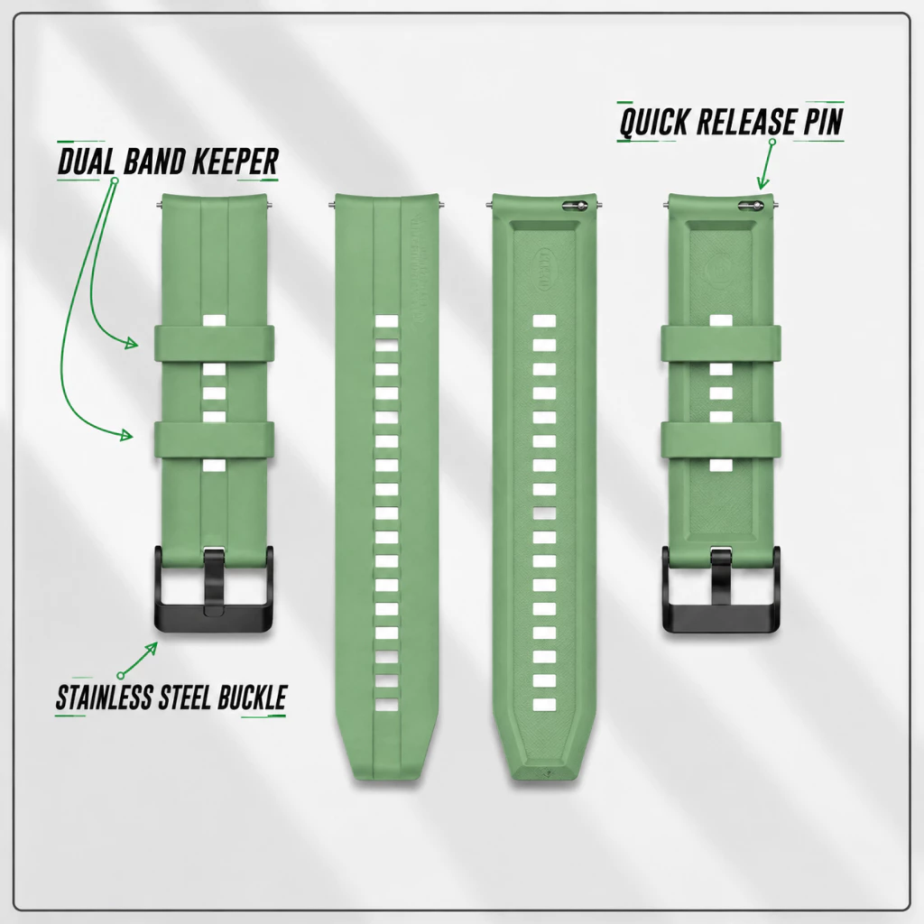 tali jam tangan smartwatch 22mm sporty minimalist quick release - t2e