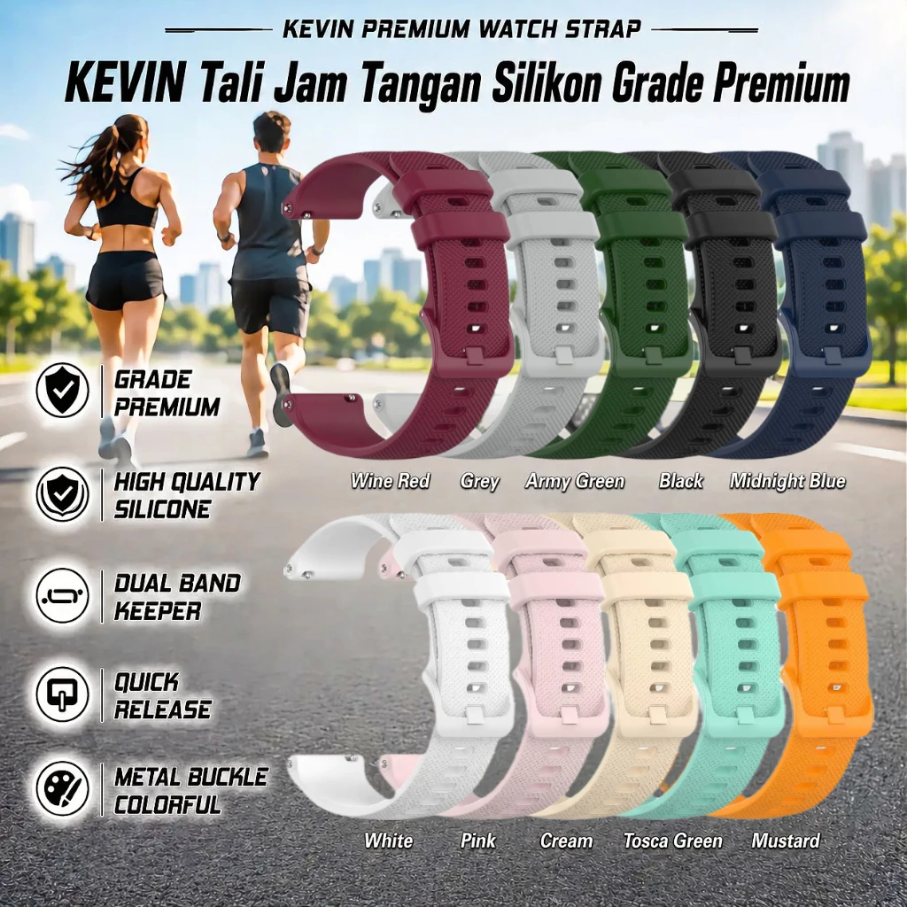 Strap Jam Smartwatch Colorful Murah - Oye