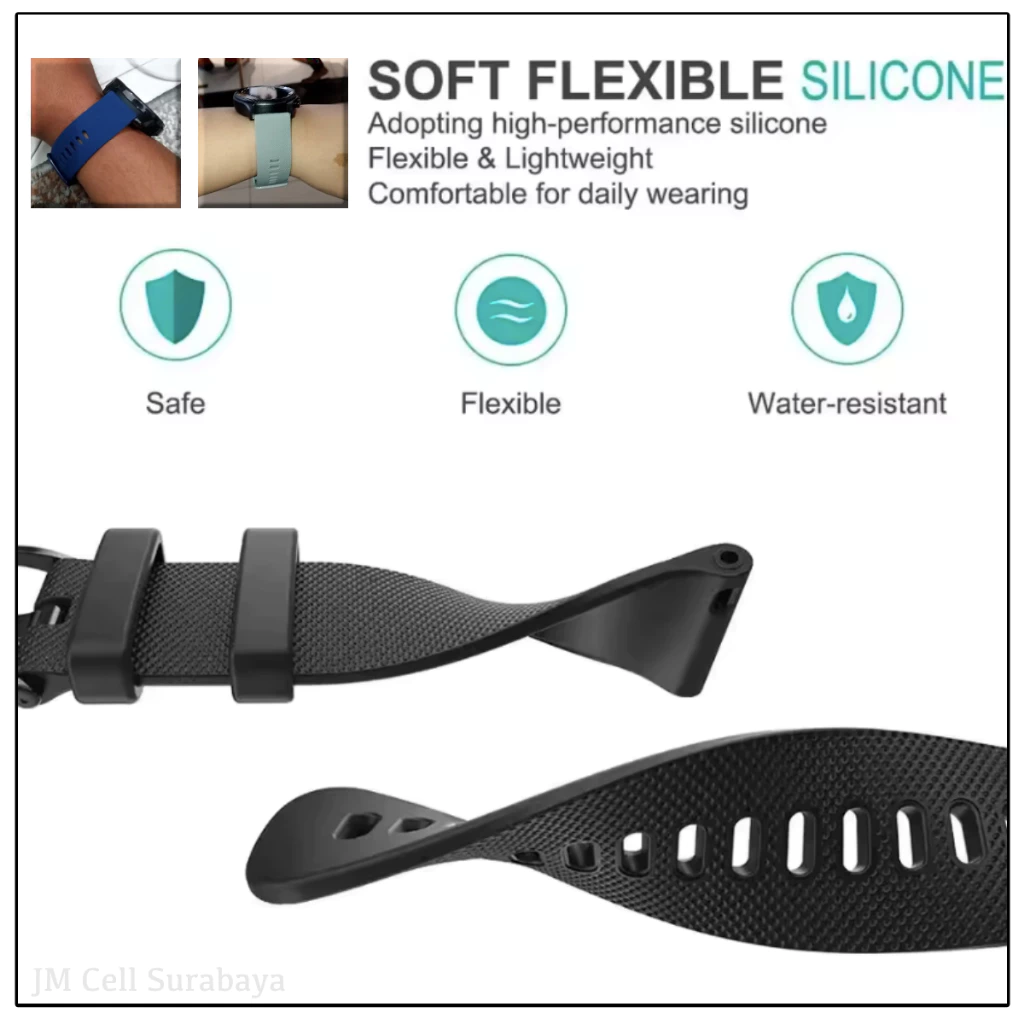Strap Jam Smartwatch Flexible Lentur -Oye
