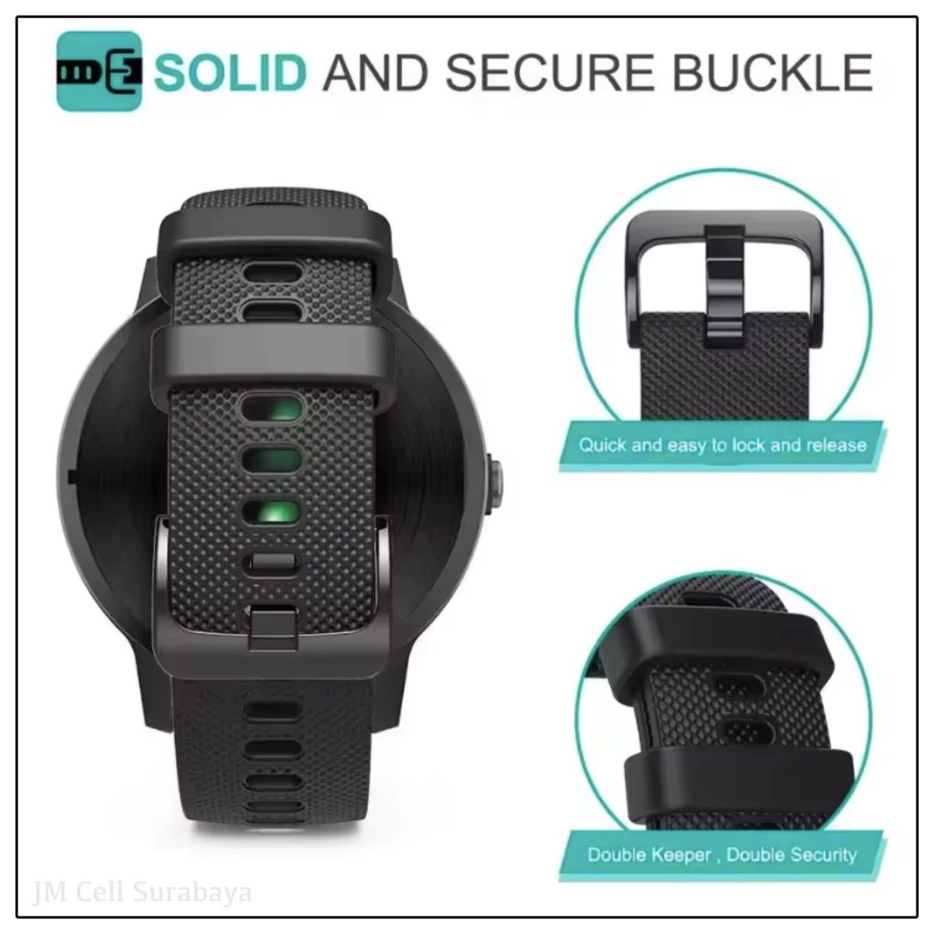 Strap Jam Smartwatch Colorful Metal Buckle - Oye