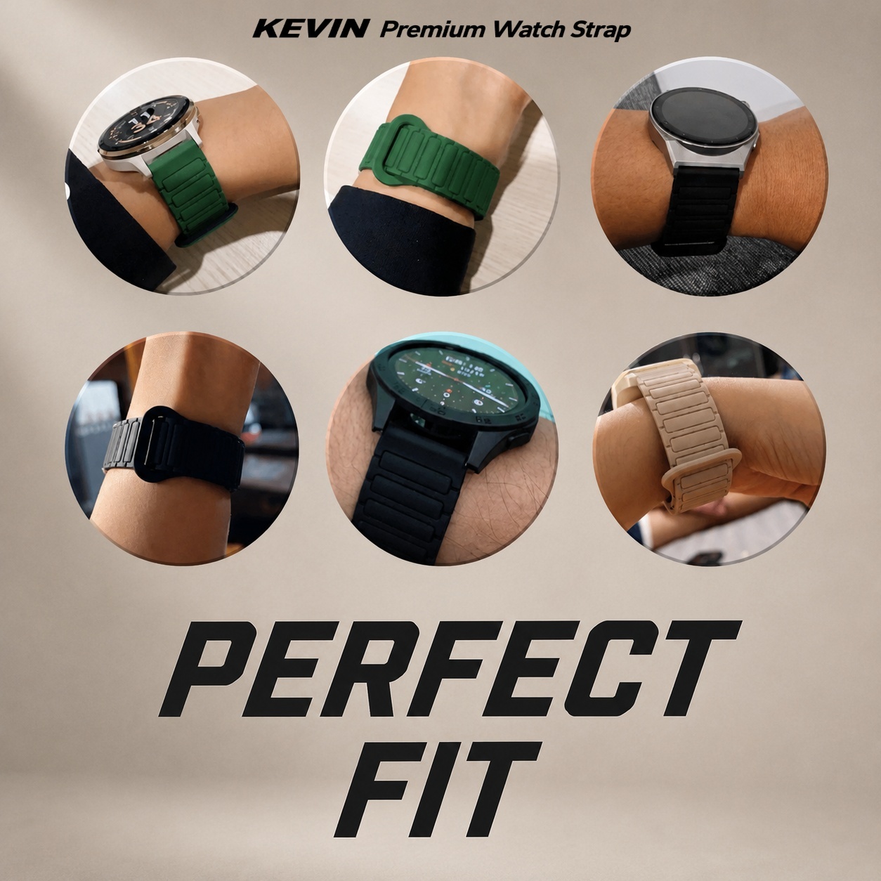 Tali Jam Tangan Universal Magnetic - QRC Kevin Indonesia 6