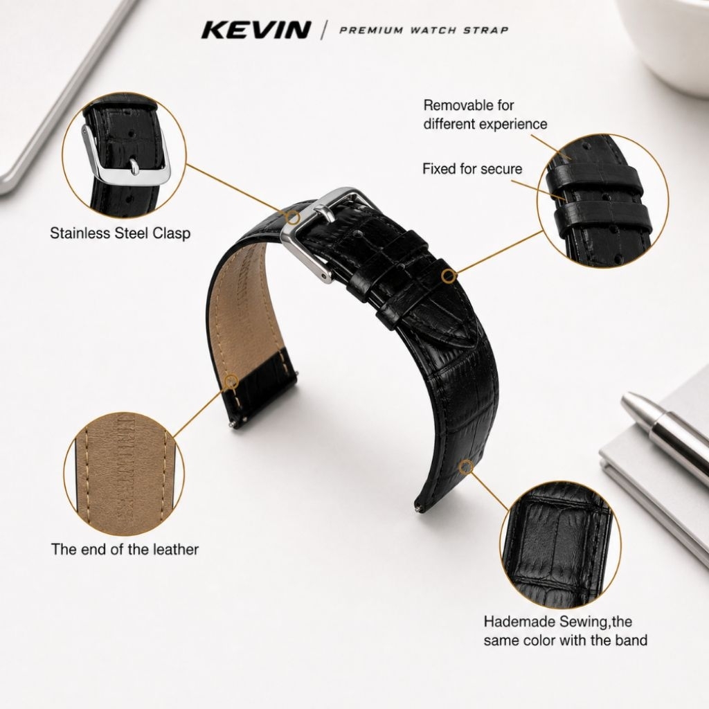 tali jam smartwatch kulit fitur - ccd kevin indonesia
