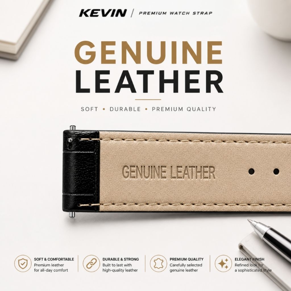 tali jam smartwatch kulit genuine - ccd kevin indonesia