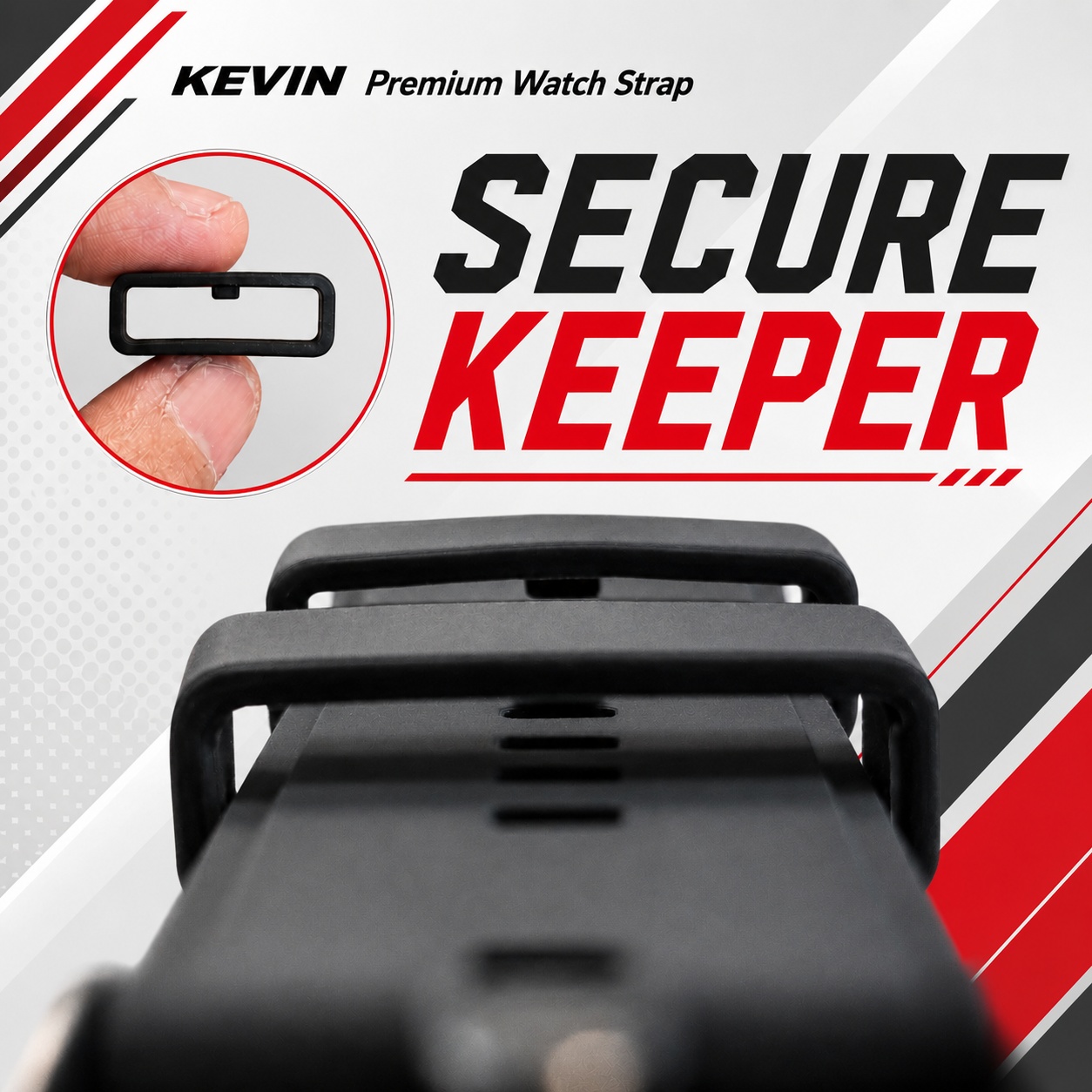 tali jam tangan 20mm t2p secure keeper - Kevin Indonesia 2