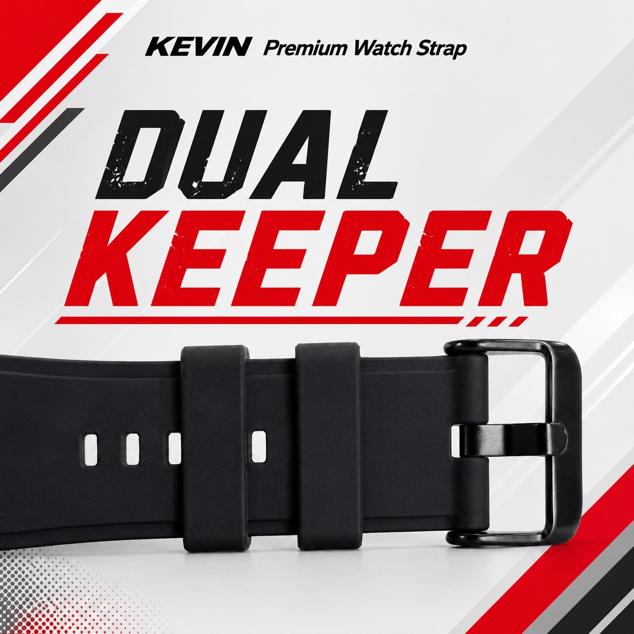 tali jam tangan 20mm t2p dual keeper - Kevin Indonesia 3