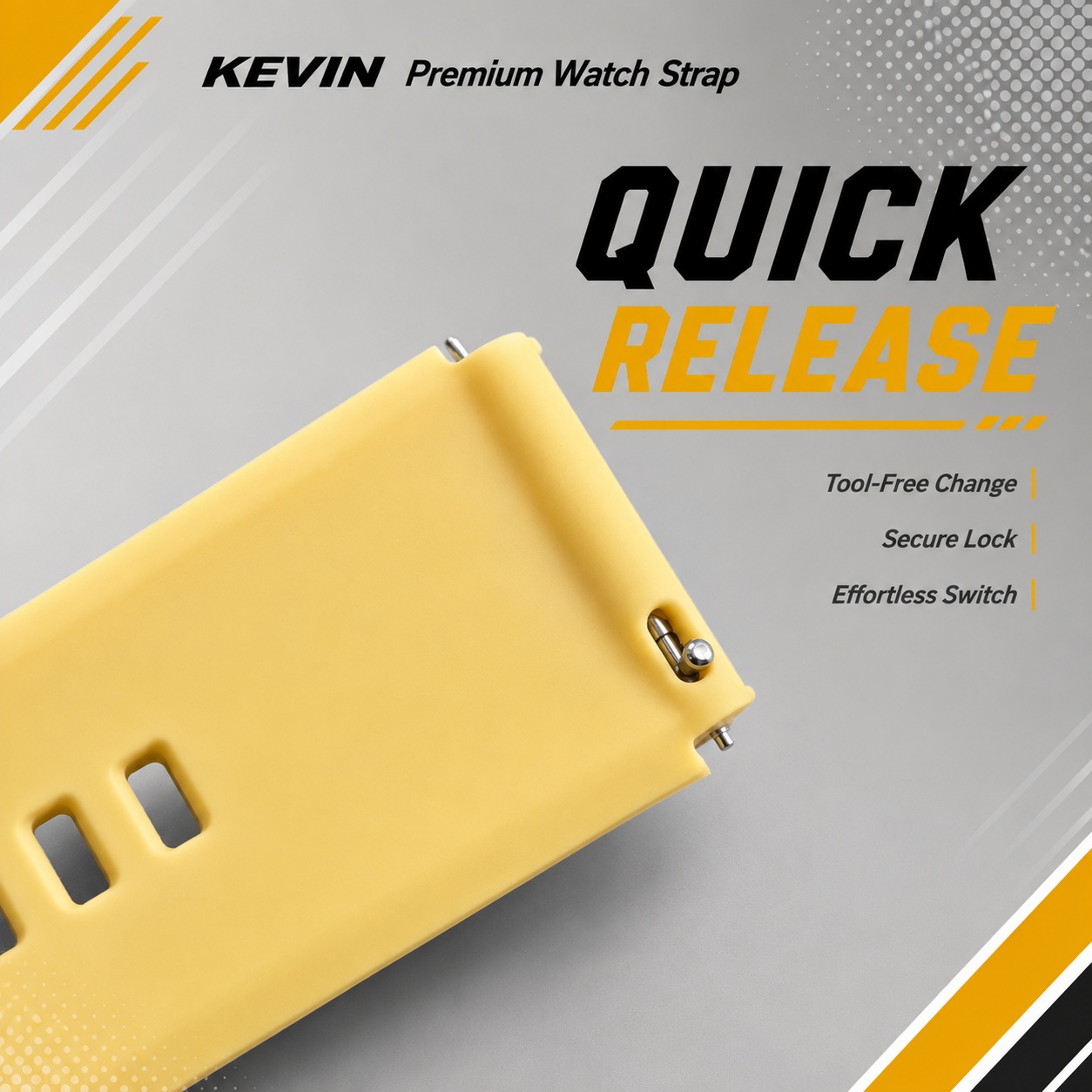 tali jam tangan 22mm quick release t2p - Kevin Indonesia 2