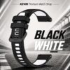 Black White