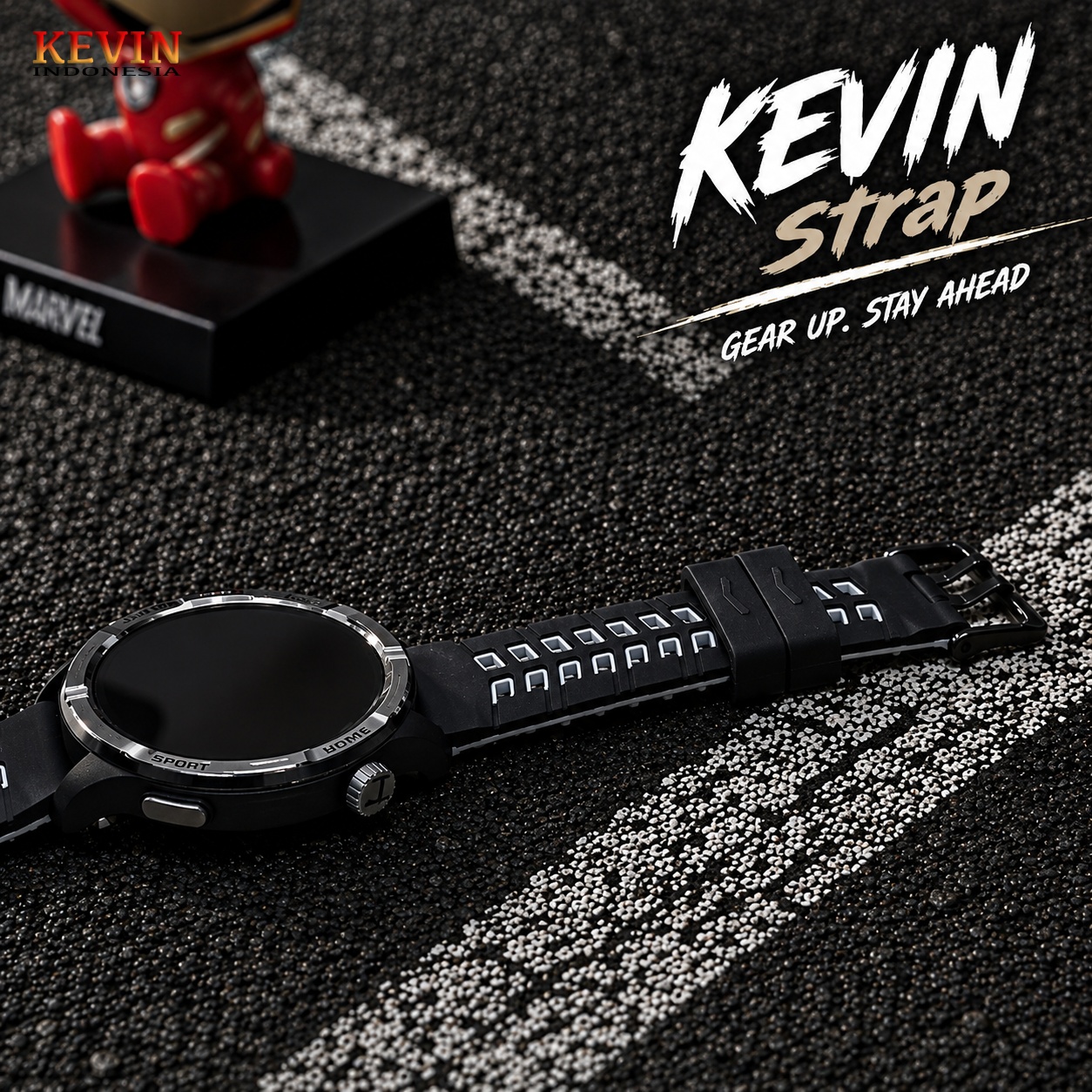 KEVIN S1W Tali Jam Tangan 22mm Pria 4