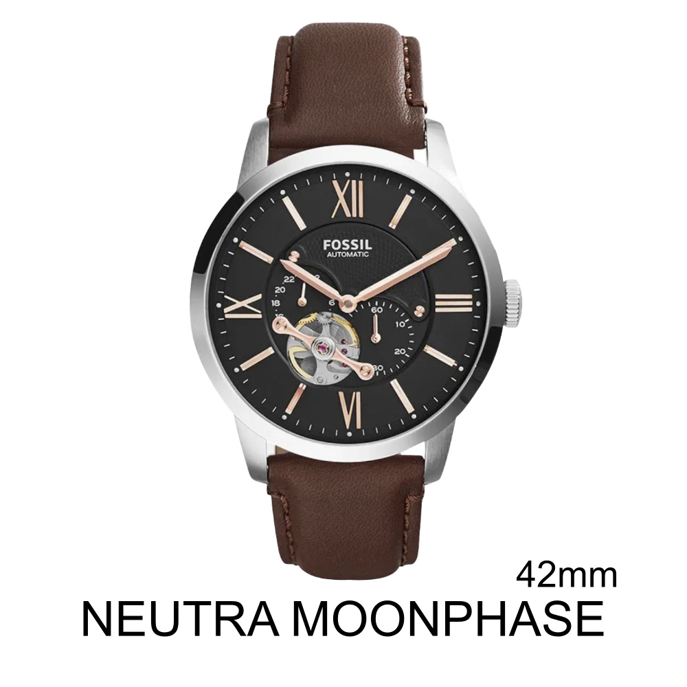 Tali Jam Tangan Fossil Neutra Moonphase 42mm