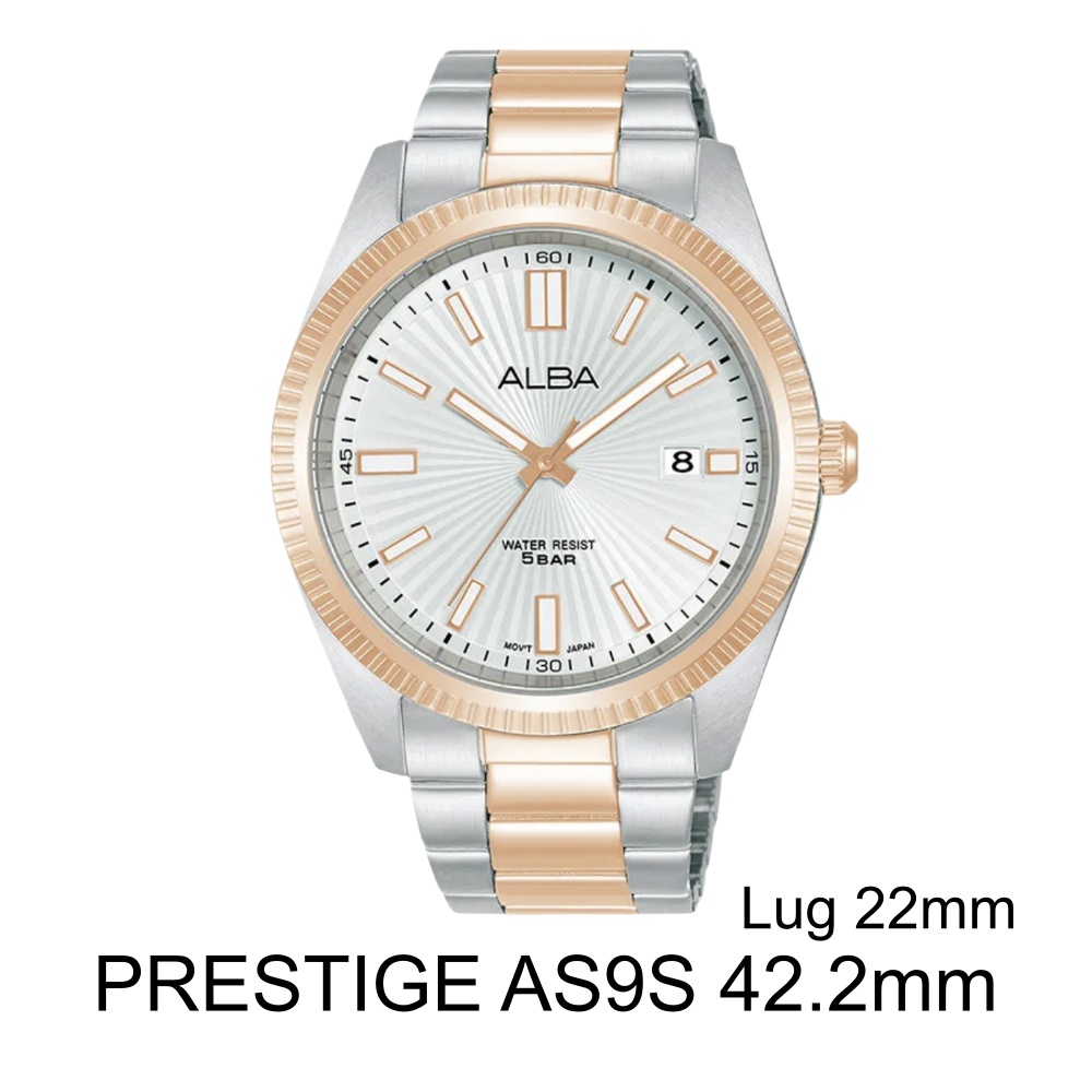 Tali Jam Alba Prestige AS9S 42.2mm Lug 22mm - KEVIN Indonesia